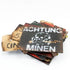 'Achtung Minen' Sign.