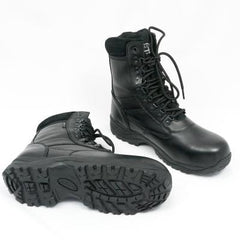 Padded High-Top Heavy Duty SB Safety Boot. New. Black.