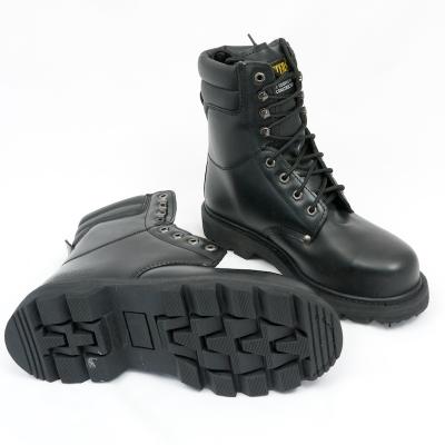 Padded Mid-Height H'vy Duty SB Safety Boot. Black.