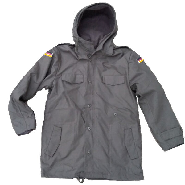 German-patt Cold Weather Parka. New. Grey.