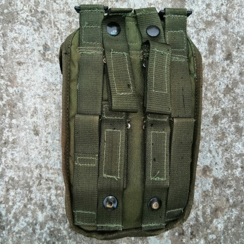 British '90-pattern P.L.C.E. Utility Pouch - Gen-2. Used/Graded. Olive Green.