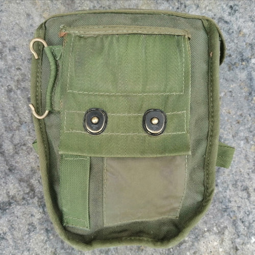 British '90-pattern P.L.C.E. Water Pouch - Gen-1. Used / Graded. Olive Green.