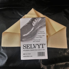 Boot / Shoe Cleaning: Selvyt Polishing Cloth. New. Buff.