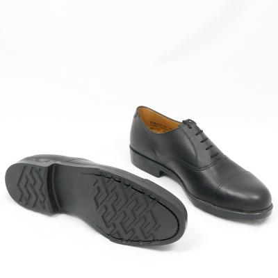 British Leather Male Parade Shoes. New. Black.