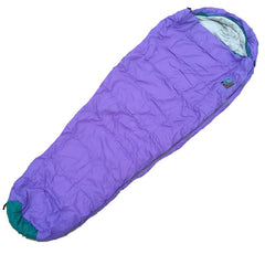 The North Face Polarguard Sleeping Bag. Used / Graded. Purple.