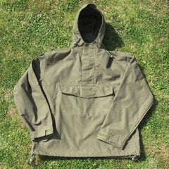 Belgian-patt' Over-head Field Smock. Olive Green.