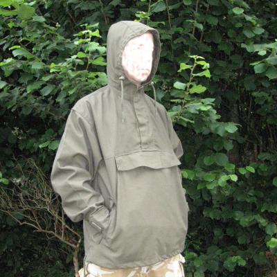 Belgian-patt' Over-head Field Smock. Olive Green.