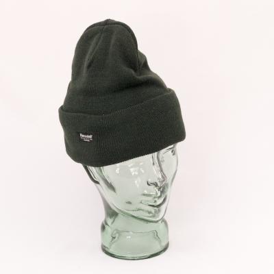 Thinsulate-lined Watch Hat in Acrylic. Green.