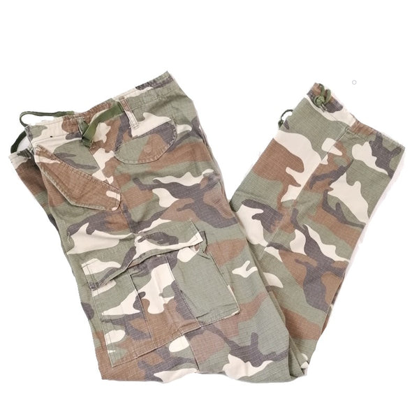 M65-style Cotton Rip-stop Cargo Combats. New. Woodland D.P.