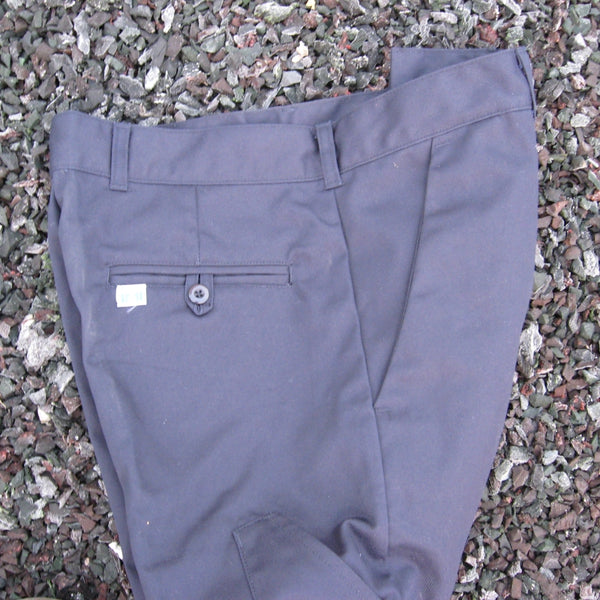 Traditional-style Poly/Cotton K.P. Work Trousers in Navy.