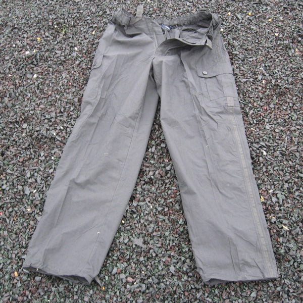 Para'-style Peached Poly/Cotton 7-Pkt Combats in Black.