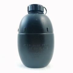 British ‘58-patt. 1ltr Water Bottle: Used/Graded / New. Black.