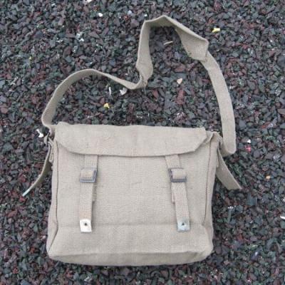 Cotton-Webbing Small Haversack. Olive.