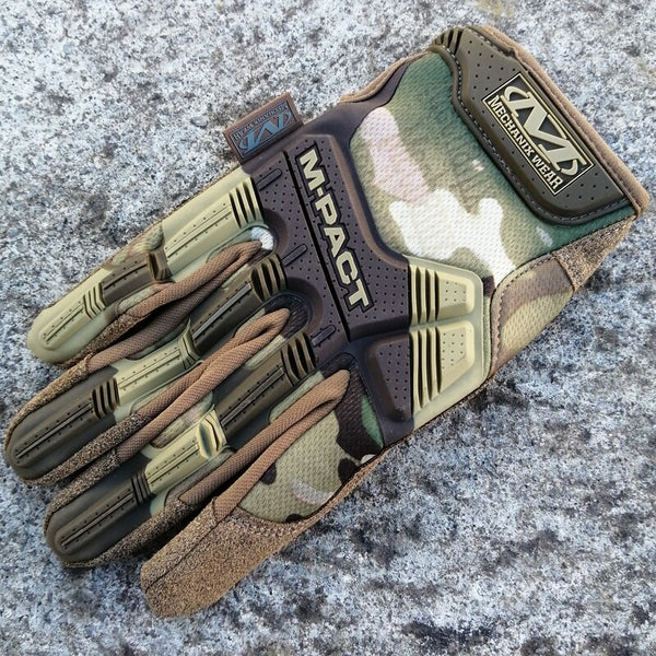 Gloves: Mechanix 'M-Pact' Tactical. New. MultiCam.