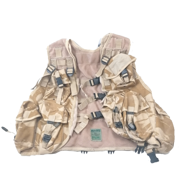 British Waistcoat. General Purpose Ops. Used/Graded. Desert D.P.